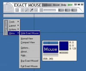 Exact Mouse 2.0, Shareware, Windows